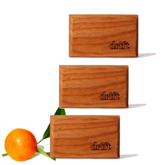 Ambientador para coche Drift The Original Wood Grove Scent, paquete de 3