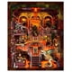 thumbnail image 1 of Rompecabezas de madera Book Nook VORATHIS DIY, museo de dinosaurios con luz, 1 of 6