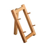 Bothyi - Soporte De Exhibición De Cuchillos De Madera Soporte Para Cuchillos Mesa De Comedor Estante De Almacenamiento De Cuchillos De 2 Capas