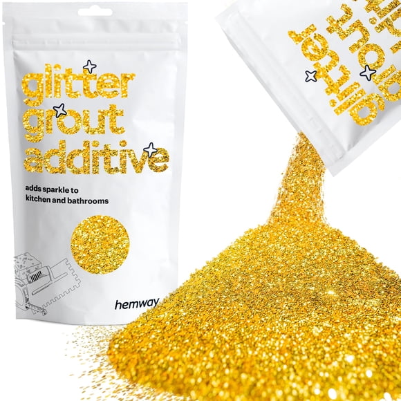 Aditivo Para Lechada Con Purpurina Gold 100 G Para Cocina Y Baño