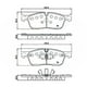 thumbnail image 2 of Pastillas Freno para auto Land Rover Range Rover Sport 2014-2022 Delan, 2 of 3