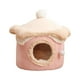 thumbnail image 5 of Cama para dormir para gatos, cojín para casa, nido para perros, cojín acogedor, perrera con parte inferior antideslizante, cama cueva semicerrada para , 50cmx50cm, 5 of 5