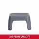 thumbnail image 4 of Taburete Rubbermaid One-Step Bisque, 200 kg de capacidad, 4 of 6