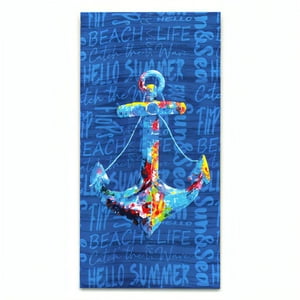 Doral - Toalla De Playa Estampada Aruba Ancla
