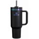 thumbnail image 1 of Vaso STANLEY Quencher H2.0 con mango y pajita, 1,18 L, negro, 1 of 3