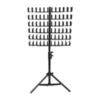 Ioensy - Trenzando La Rejilla Para El Cabello Con 144 Clavijas Divisoras De Doble Cara Para Estilistas