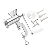 Magideal - Accesorios Para De Enema De Aleación De Aluminio Procesador De Alimentos Suministros De Cocina Relleno De Carne De Embudo De Grado , Salchicha + Carne Pi Estilo G