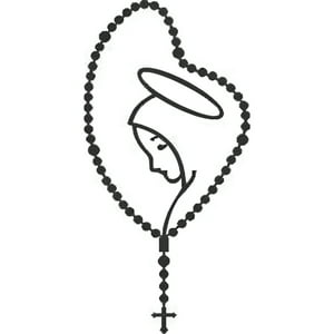 Rienda Libre - Sticker Denario Virgen Guadalupe Auto Camioneta (2X)