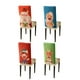 thumbnail image 1 of Pack 4 fundas de respaldo de sillas diseño navidad 25n1, 1 of 7