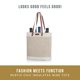 thumbnail image 5 of Bolso Tote PICNIC TIME para Vino, 3 Botellas, Yute Beige, 5 of 7