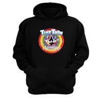 Genérico - Polerón Canguro Dibujos Animados Tiny Toons Negro Talla Xs Unisex