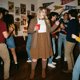 thumbnail image 2 of Agnes Orinda Falda Midi de Pana Talla Grande para Mujeres con Cintura Alta Elástica y Botones al Frente, Falda Línea A con Bolsillos 1X Marrón Oscuro, 2 of 8