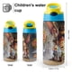 thumbnail image 2 of Max y los Caballeros Medianos Botella de Agua con Tapa Pop Top de Un Toque, Acero Inoxidable, a Prueba de Fugas, para Deportes, Botella Infantil azul 12 oz, 2 of 6