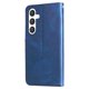 thumbnail image 3 of Funda tipo cartera para Samsung Galaxy S25 Plus con bolsillo con cremallera y ranuras para tarjetas – Función de soporte Azul, 3 of 6