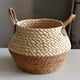 thumbnail image 3 of Canasto Macetero Yute Cesta Tejido Beige Hogar 30x29cm, 3 of 10