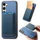 thumbnail image 5 of Funda de Cuero Magnética con Tarjetero para Samsung Galaxy S23 Cubierta Delgada Azul, 5 of 5