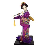 Bothyi - Figura Coleccionable Estatua Escultura Miniaturas Kimono Japonés Muñeca Geisha Estilo H