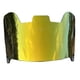 thumbnail image 5 of Visera De Fútbol, Casco Duradero, Máscara De Fútbol, Visera Para Adultos Y Jóvenes, Color Dorado, 5 of 5