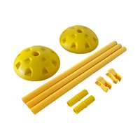 Magideal - 3 Piezas Vallas De Agilidad Ajustables Para Entrenamiento De Velocidad Obstáculos Deportivos Equipamiento De Fuerza Material Pp Plegable Adecuado