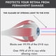 thumbnail image 5 of Gafas de bronceado Super Sunnies Slim Flex sin tirantes UV Eye, 5 of 7