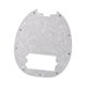 thumbnail image 4 of Golpeador De Bajo De 9 Agujeros, Pieza De Repuesto De PVC, Accesorios Para Bajo, Golpeador De Guitarra, Blanco Brillante, 4 of 5