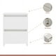 thumbnail image 3 of Velador Cajon Doble Minimal Blanco, 3 of 4