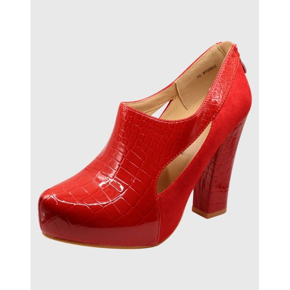 Zapato Taco Who Rojo