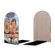 thumbnail image 2 of Chicos de Ingreso Básico Universal Sujetalibros decorativos temáticos, tope para estantería con base antideslizante, uso dual para hogar y oficina - 2 piezas, 2 of 6