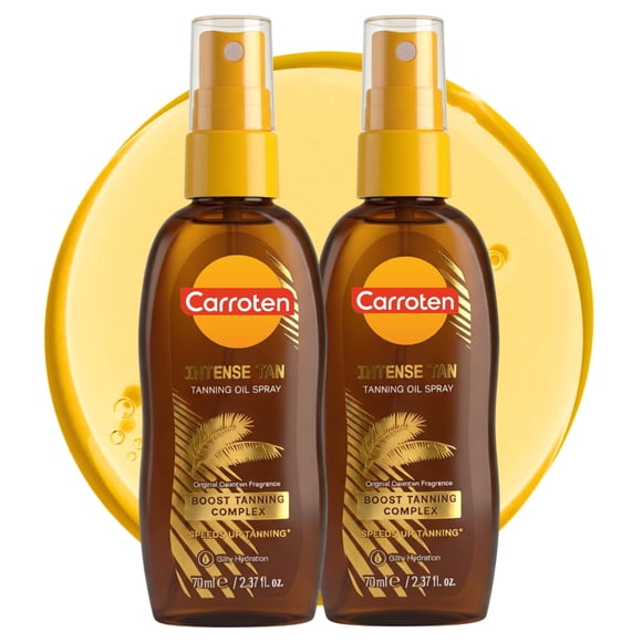 Carroten Aceite Bronceador Intensivo en Spray 2x70 ml Coco
