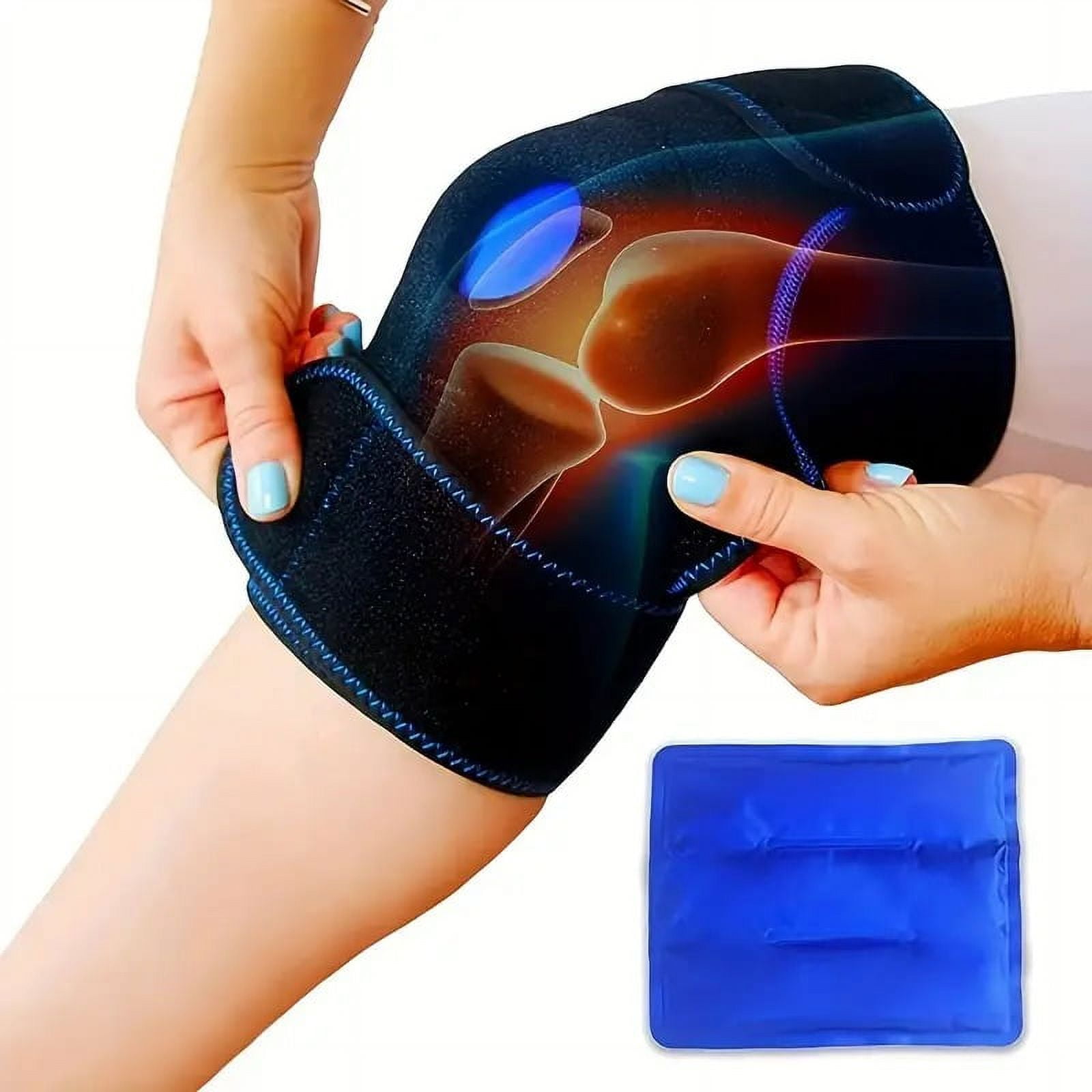 Recovery Soporte Rodilla Con Gel Pack Para Frio / Calor