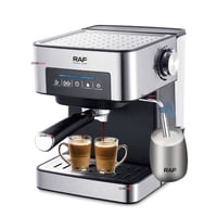 Raf - Maquina Café Espresso Capuccino Espumador De Leche Antigoteo 1.5 Litros