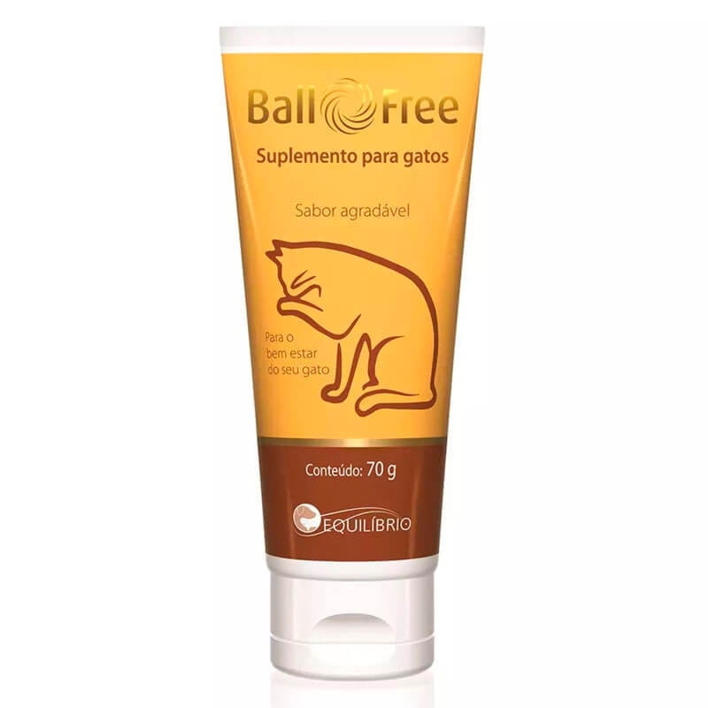 Almavet - Ballfree Eliminador De Pelos Para Gatos 70 Gr