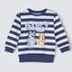 thumbnail image 1 of Poleron Cerrado Niño Rayas Azul Bluey, 1 of 4