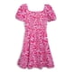 thumbnail image 1 of Vestido Niña Manga Globo Elasticado Rosado Oscuro Pillin, 1 of 3