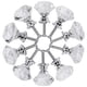 thumbnail image 4 of Perillas De Cristal Para Gabinete Con Forma De Diamante De 30 Mm, 4 of 6
