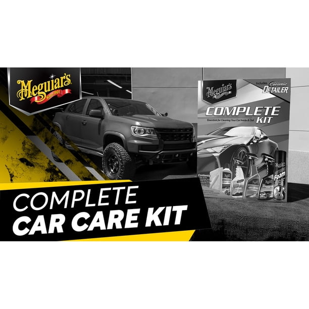 Kit Cuidado Auto Meguiar's 6 Piezas Detailing Wash Wax | Lider