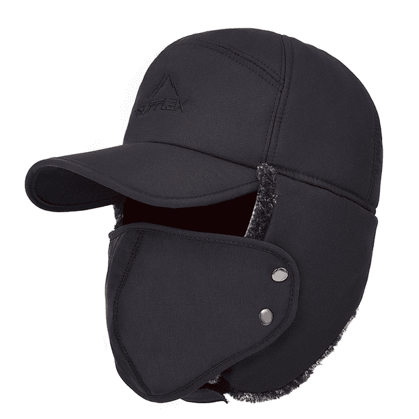 Warm and Cozy Faux Fur Hat for Men - Ear Flap Cap with Thermal Bonnet for Cold Weather