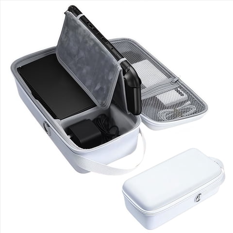 Funda Rígida Aaronmei Nintendo Switch 2 Blanco