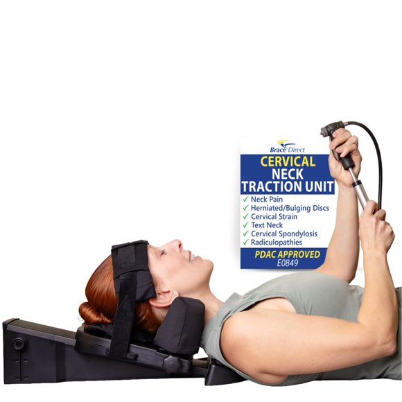 Dispositivo de Tracción Cervical Ajustable Brace Direct 18 kg
