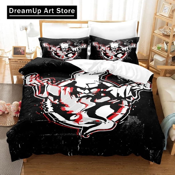 Thunder Hardcore Holland Dome Dutch Gabber Techno Gabba Music Festival Bedding Set Duvet Cover