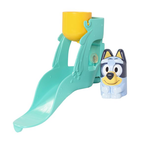 Juguete de baño Toomies Bluey: Tobogán de agua + figura