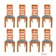 thumbnail image 1 of Pack 8 Sillas Florencia Caramelo Tapiz Gris, 1 of 2