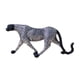 thumbnail image 1 of Estatua De Leopardo De Resina, Adorno Decorativo De Leopardo Para Mesa, Chimenea, Balcón, Plateado, 1 of 5