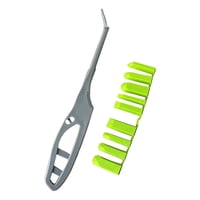 Ioensy - Kit De Raspador De Pintura Con Raspador De Ángulo De Pegamento De Vidrio Para Esquina De Pared De Junta De Azulejo De Ventana