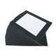 thumbnail image 1 of Mat Sax Premium, precortado, 21,6 x 29,2 cm, ventana negra, paquete de 10, 1 of 5