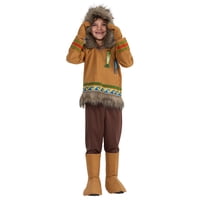 Dress Up America - Disfraz De Esquimal Estadounidense Dress Up Para Niños, Inuit Winter