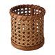 thumbnail image 5 of Cesta Para Artículos Diversos, Despensa, Flores Secas, Cesta Para Brochas De Maquillaje, Almacenamiento Redondo, Color Retro, 5 of 5