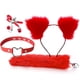 thumbnail image 1 of Sexy Fox Tail Anal Plug Cute Cat Ears Headbands Set Nipple Clip Neck Collar Metal Butt Plug Couple Cosplay For Adult Sex Toys, 1 of 3