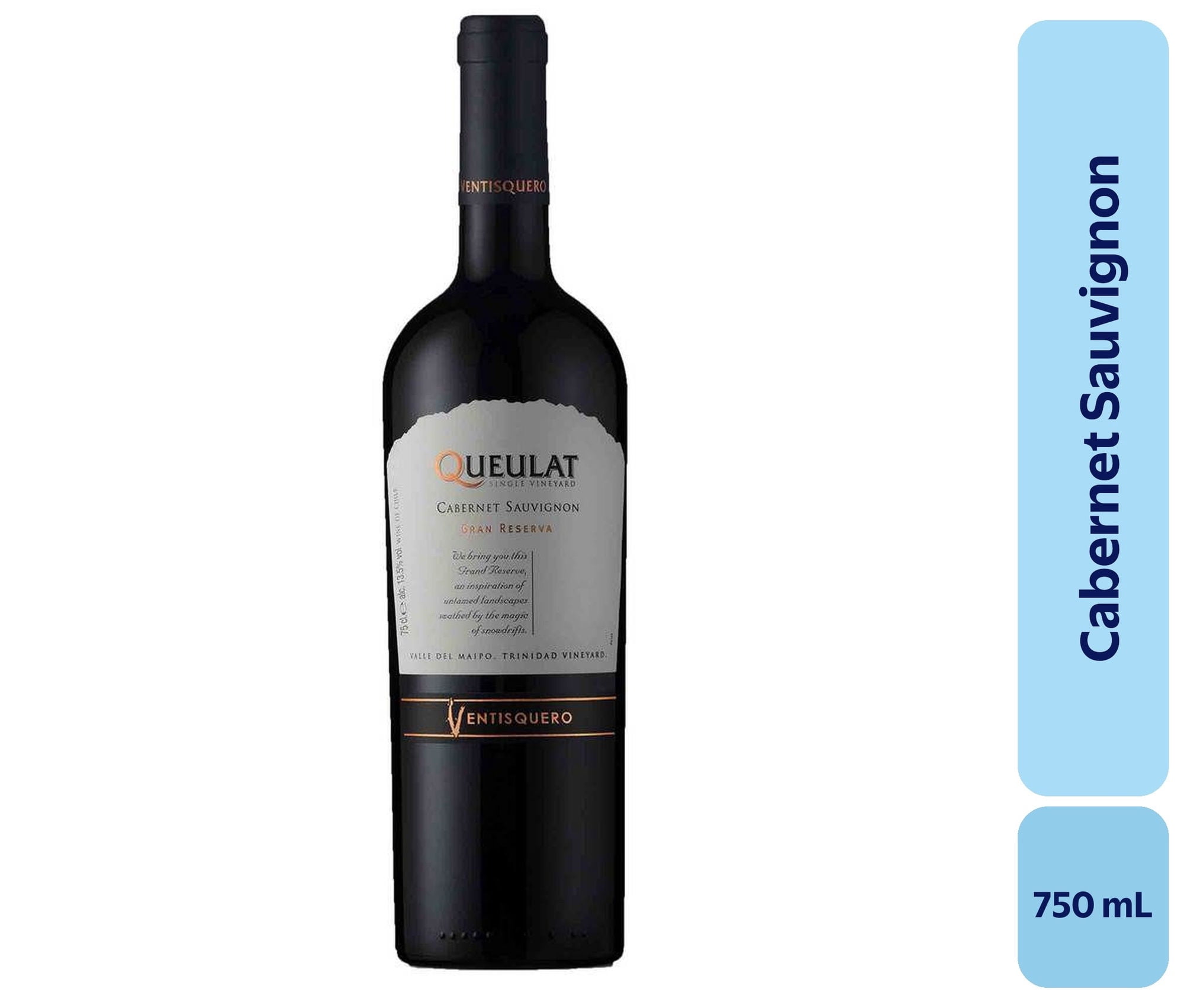 Vino Cabernet Sauvignon Botella 750 mL Ventisquero