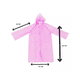 thumbnail image 2 of Capa para lluvia poncho impermeable adulto, color rosa, 2 of 3